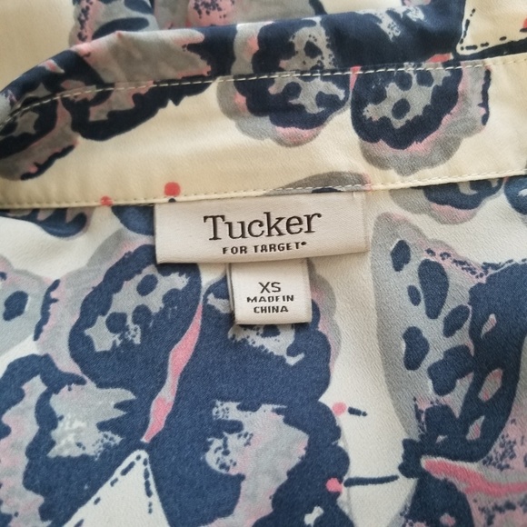 COPY - Tucker For Target Butterfly buttondown shirt - Picture 7 of 7